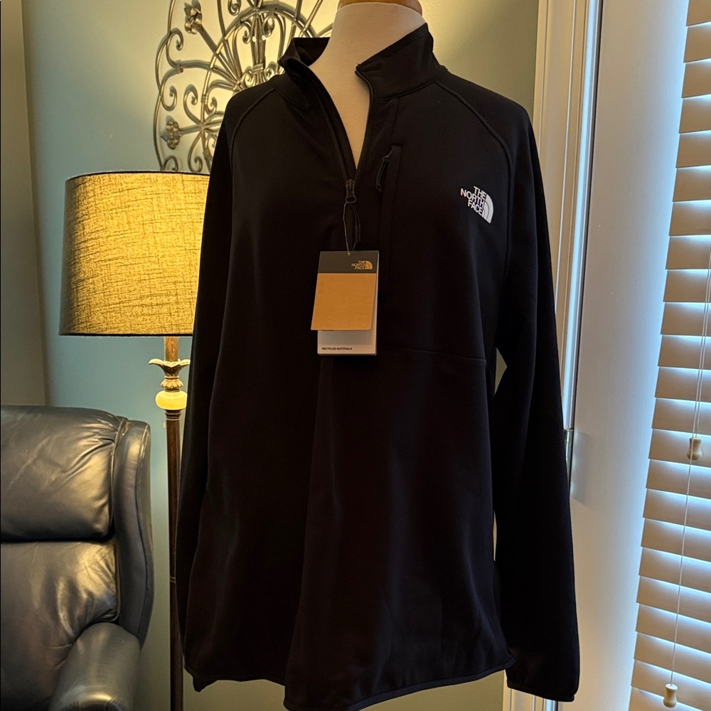 The North Face Black Half-Zip Fleece
